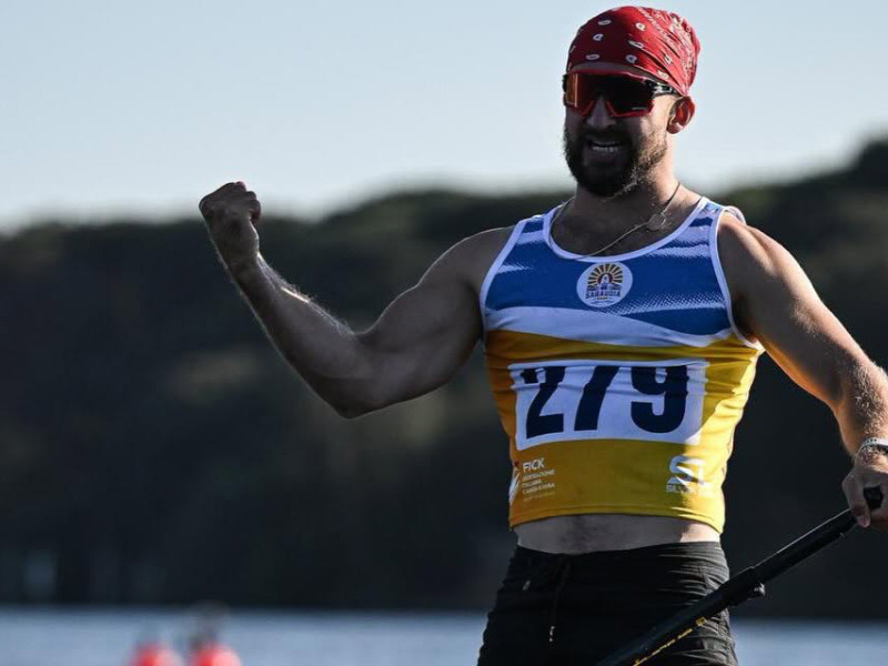 Korobov and Pampinella lead European success as Sprint world titles are decided in Sabaudia