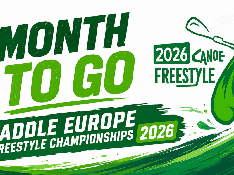 One Month to Go Until the 2026 Paddle Europe Freestyle Championships