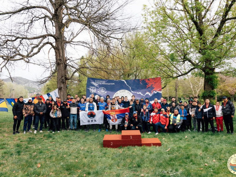 Veles hosted the 2025 ECA Wildwater Sprint Canoeing European Cup