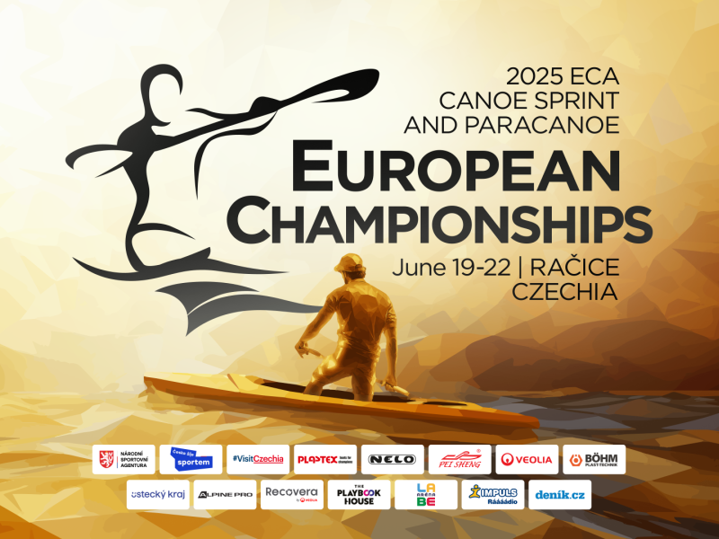 Sprint Canoeists and Paracanoeists Set to Chase European Titles in Racice