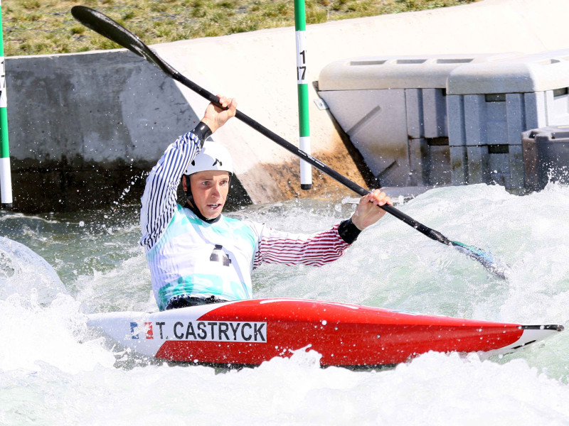 French kayakers dominated the heats at the home European Championships