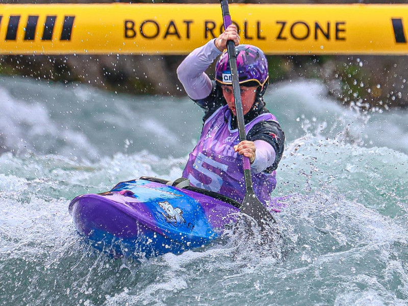 Woods crowned European Kayak Cross Individual champion as Zwolinska and Pistoni return to the podium