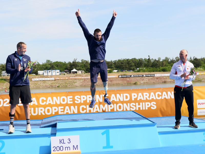  Triumphant Return of Serhii Yemelianov to the Paracanoe European Championships