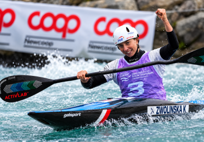 Zwolinska takes European K1 title as Pistoni delivers home silver in Ivrea