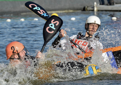 Day 2 of the 2023 ECA Canoe Polo European Championships packed with action