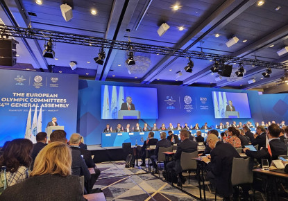 ECA president Zoungrana took part in the General Assembly of the European Olympic Committees