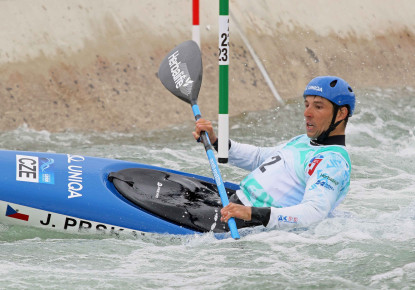 Jiri Prskavec wrote history at the 2025 ECA Canoe Slalom European Championships