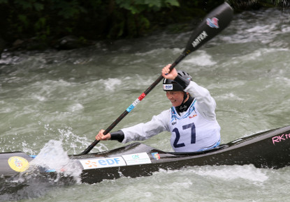 Opening Day of the Wildwater Canoeing European Championships in Mezzana Marked by French Dominance