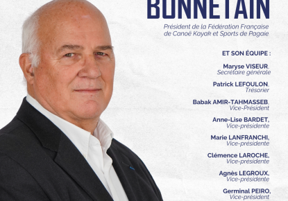 Pascal Bonnetain is the New President of the French Canoe Kayak and Paddle Sports Federation 
