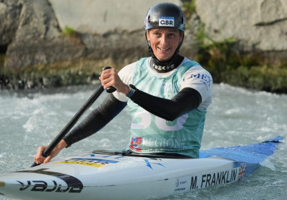 Franklin wins European C1 title by 0.03 as Zwolinska’s double bid ends in Ivrea