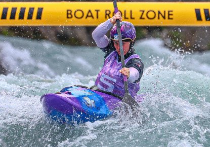 Woods crowned European Kayak Cross Individual champion as Zwolinska and Pistoni return to the podium